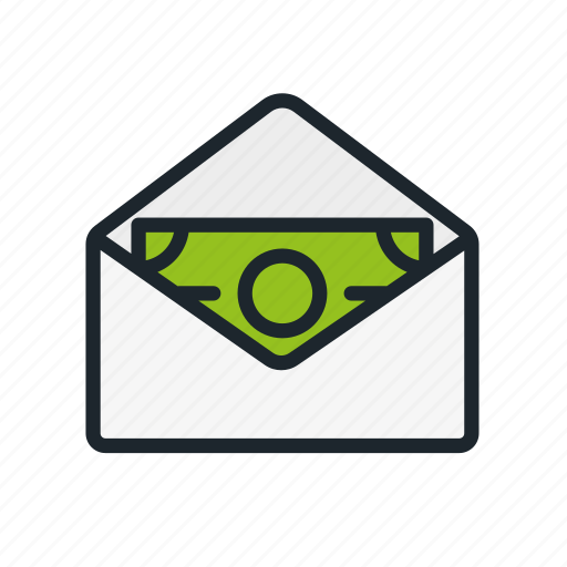 Business, cash, dollar, earnings, envelope, money, salary icon - Download on Iconfinder
