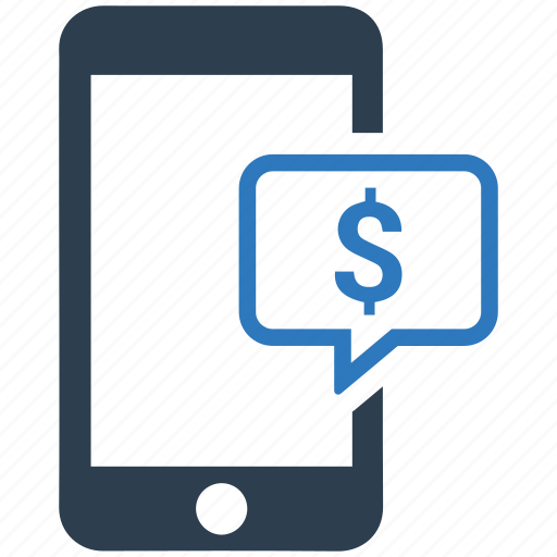 Payment, mobile banking, money message icon - Download on Iconfinder