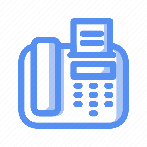 Business, company, device, document, fax, finance, phone icon - Download on Iconfinder