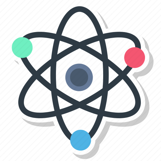 Atom, molecule, outline, physics, quantum icon - Download on Iconfinder