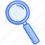 magnifier, search, zoom 