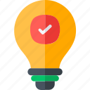 bulb, business, idea, innovation, light