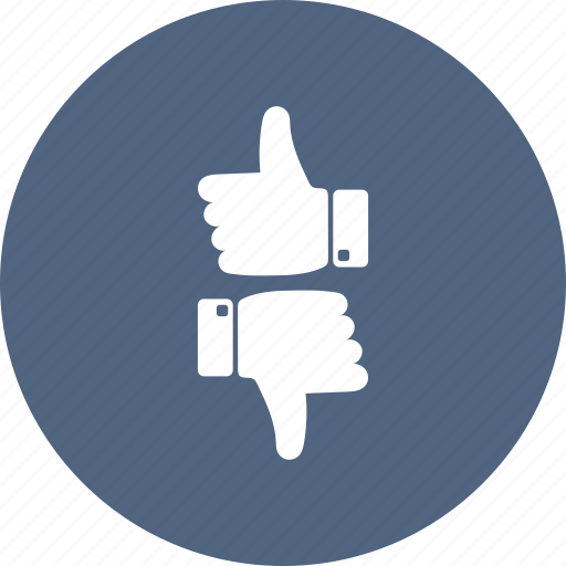 Dislike, hand, like, vote icon - Download on Iconfinder