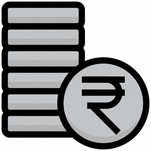 Business, cash, coins, currency, financial, money, rupee icon - Download on Iconfinder
