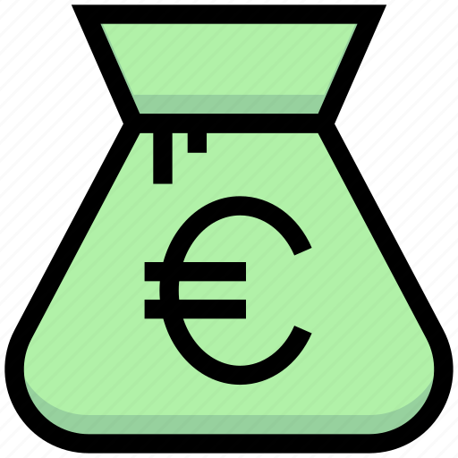 Bag, business, cash, euro, financial, money icon - Download on Iconfinder