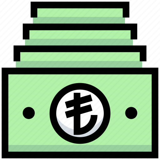 Business, cash, financial, lira, money, payment icon - Download on Iconfinder