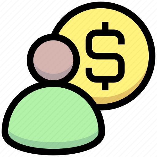 Business, coin, dollar, financial, money, people, tax icon - Download on Iconfinder