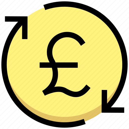 Business, currency, financial, money, pound, sync, update icon - Download on Iconfinder
