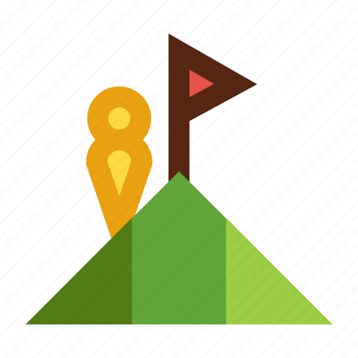 Achievement, destination, goal, objective, summit icon - Download on Iconfinder