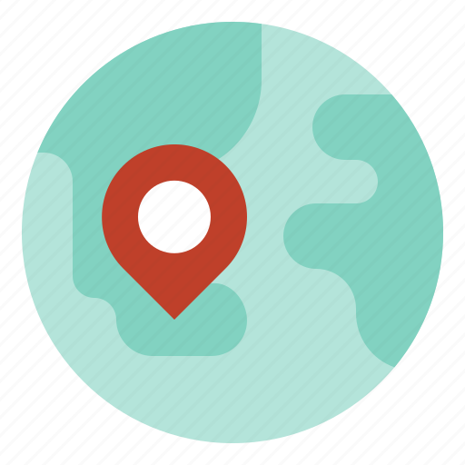Commerce, e, location, map, place, shop location icon - Download on Iconfinder