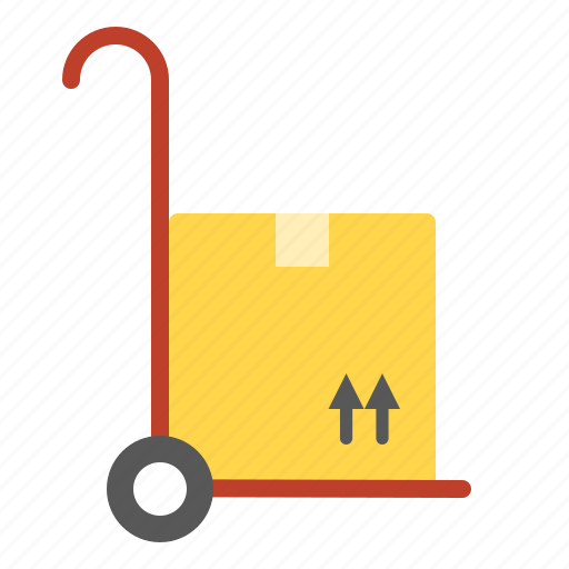 Commerce, e, box cart, cart, transport icon - Download on Iconfinder