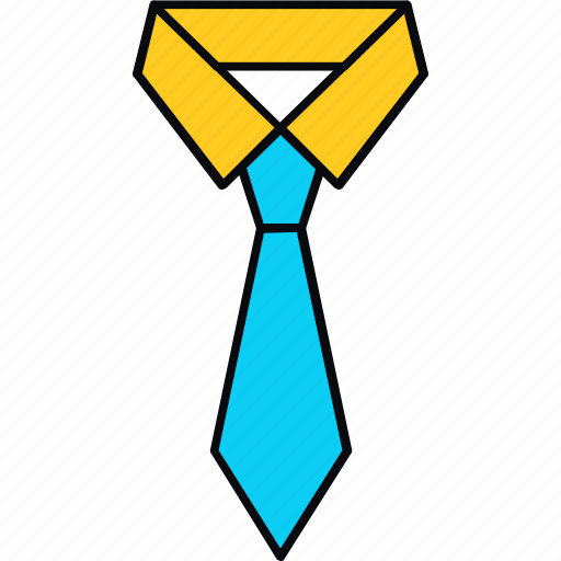 Clothes, collar, formal, suit, tie, business, clothing icon - Download on Iconfinder