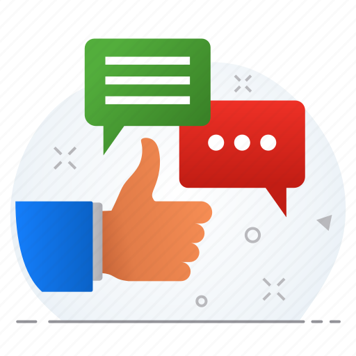 Approve, approved, comment, like, message, feedback icon - Download on Iconfinder