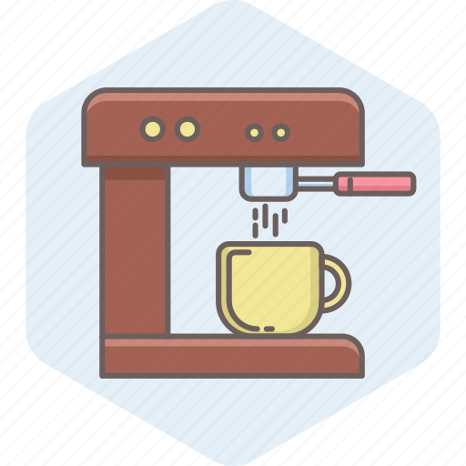 Coffee, machine, maker, beverage, cup, drink, hot icon - Download on Iconfinder