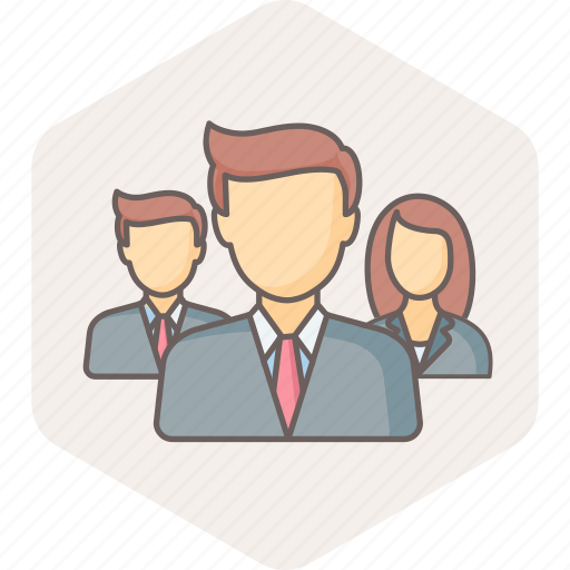 Employee, management, business, businessman, manager, team icon - Download on Iconfinder