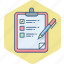 checklist, item, items, tickmark, clipboard, list, task 