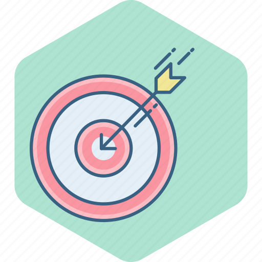 Bullseye, dartboard, aim, dart, focus, goal, target icon - Download on Iconfinder