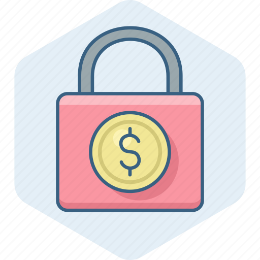 Dollar, lock, currency, password, safety, secure, security icon - Download on Iconfinder