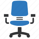 furniture, office chair, chair 