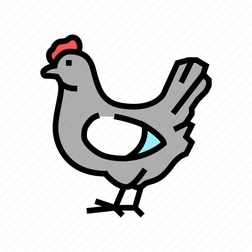 Chicken, bird, meat, factory, feather, equipment icon - Download on Iconfinder
