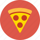 pizza, fast food, slice, restaurant, pepperoni, food, delivery