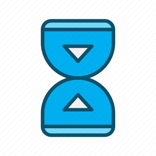 Hour, hourglass, magnifier icon - Download on Iconfinder
