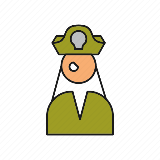 Captain, female, hat, pirate, sailor, ship, telescope icon - Download on Iconfinder