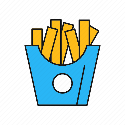 French, fries, potato icon - Download on Iconfinder