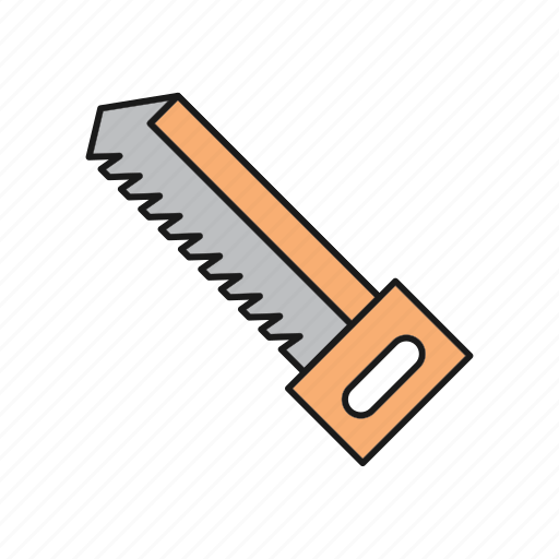 Handsaw, saw, sawmill icon - Download on Iconfinder