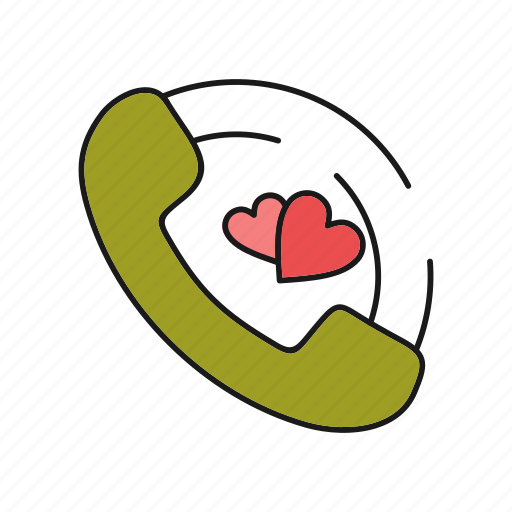 Love, phone, relationship, romance icon - Download on Iconfinder