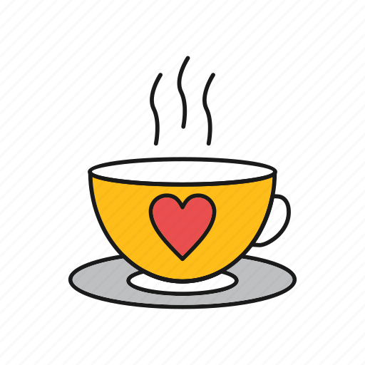 Coffee, cup, love, tea icon - Download on Iconfinder