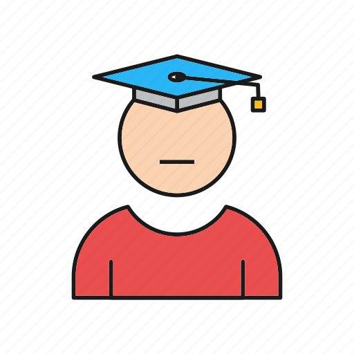 Graduation, male, man, student icon - Download on Iconfinder