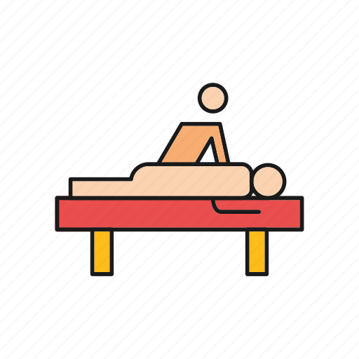 Massage, spa, table, therapy icon - Download on Iconfinder
