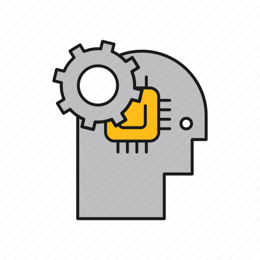 Brain, micro, mind, thinking icon - Download on Iconfinder