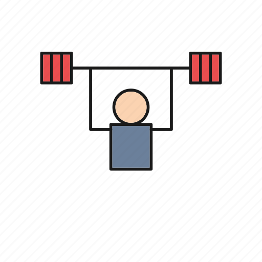 Olympics, sport, weightlifting icon - Download on Iconfinder