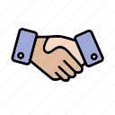 agreement, hand shake, contract