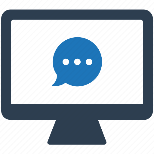 Chat, communication, online, speech bubble, talk icon - Download on Iconfinder