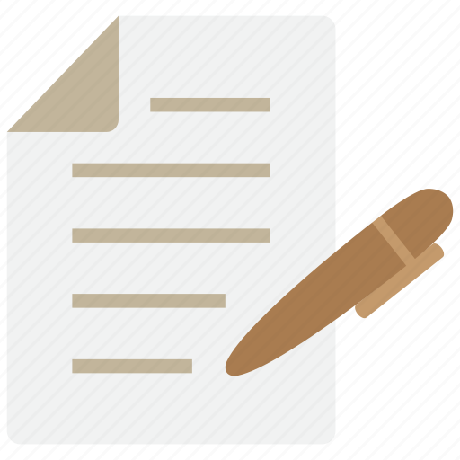 Note, document, file, paper, pen, pencil, write icon - Download on Iconfinder