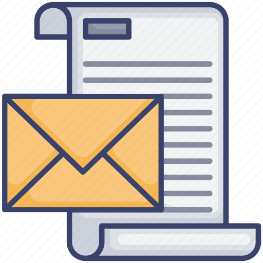 Document, email, envelope, mail, message, page, paper icon - Download on Iconfinder