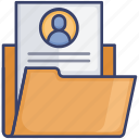 business, document, employee, file, folder, profile
