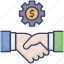 agreement, contract, finance, handshake, management, money, payment 