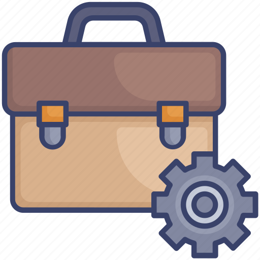 Baggage, briefcase, luggage, options, preferences, settings, suitcase icon - Download on Iconfinder