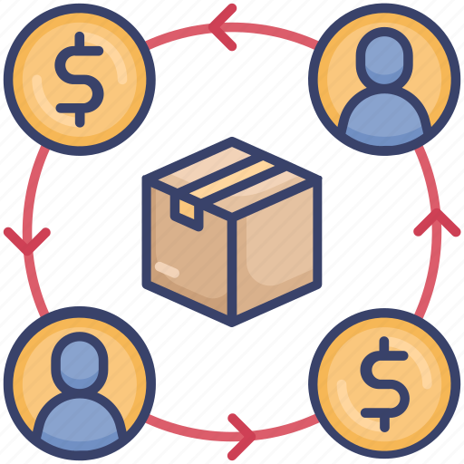 Account, box, dollar, money, package, profile, user icon - Download on Iconfinder