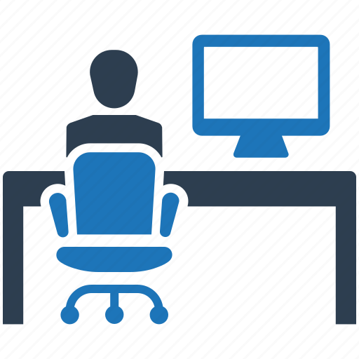 Desk, office, study, work icon - Download on Iconfinder