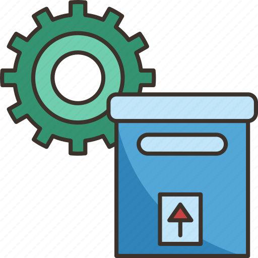 Inventory, control, management, merchandise, supply icon - Download on Iconfinder