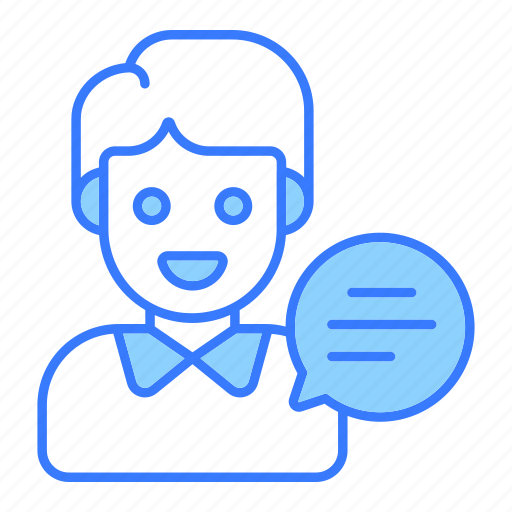 Businessman, manager, person, user, chat icon - Download on Iconfinder