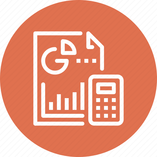 Accounting, analytics, chart, document, graph, report, statistics icon - Download on Iconfinder