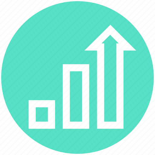Arrows, chart, forecasting, graph, growth, strategy icon - Download on Iconfinder