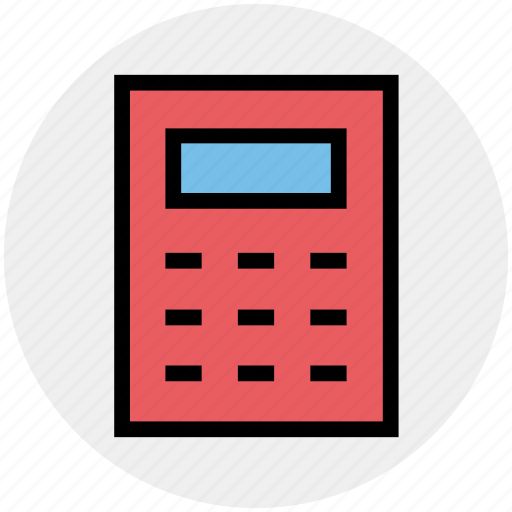 Banking, business, calculate, calculator, finance, mathematics icon - Download on Iconfinder