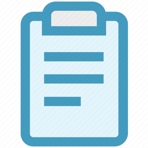 Assessment, checkmark, clipboard, list, report, tasks icon - Download on Iconfinder